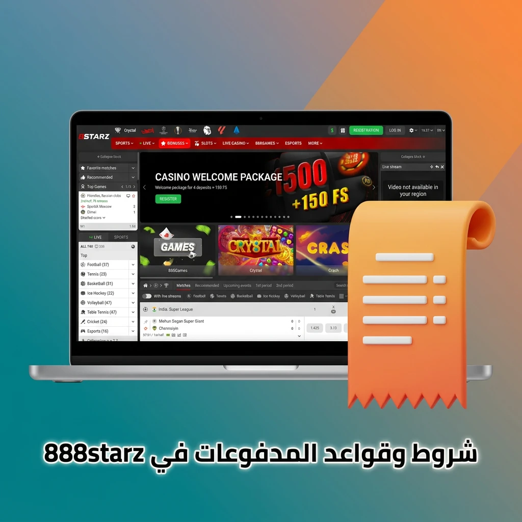 شروط المدفوعات في 888starz مصر: التحقق من الهوية والسحب والإيداع بالجنيه المصري