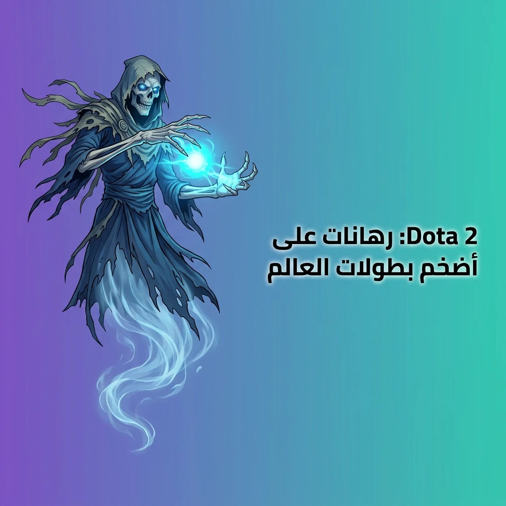 رهانات Dota 2 على بطولات عالمية كـ The International وESL One ودوري المحترفين DPC